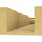 Ekena Millwork 6in. W x 4in. H x 36in. L Pescadero Woodgrain TimberThane Rafter Tail, Primed Tan RFTUR06X04X36PECRCPR - alternate 5